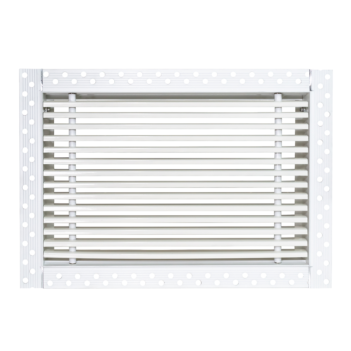 Дизайнерская съемная решетка для скрытого монтажа Brofer FUTURE-15 400x200 белая
